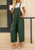 Evergreen Women's Vintage Summer Outfits Loose Wide Leg Overalls