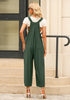 Evergreen Women's Vintage Summer Outfits Loose Wide Leg Overalls